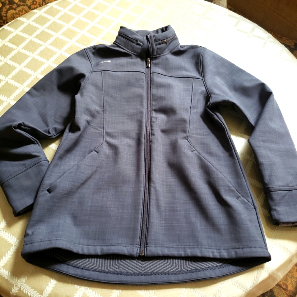 Cold Gear Under Armour infrared shield U A storm jacket.